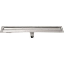   Padlóösszefolyó, Sapho GELCO MANUS inox PIASTRA rosttal 65x1245mm GMP88