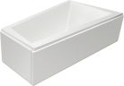 Kád, AQUALINE METUJE akril kád 160x100x47 cm, bal, láb nélkül: G2610