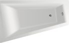 Kád, AQUALINE METUJE akril kád 160x100x47 cm, bal, láb nélkül: G2610