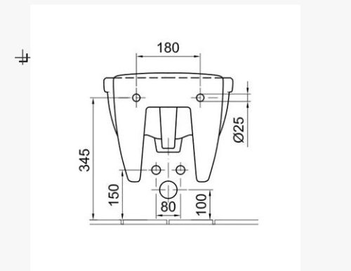 Bidé, Alföldi Saval 2.0 Fali 4312 00