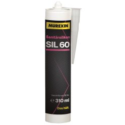   Szilikon, Murexin SIL 60 szaniter 310 ml selyemszürke/seidengrau 90558
