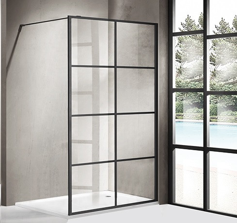 Walk-In, Wellis Tino zuhanyfal 120x100x195 WC00422