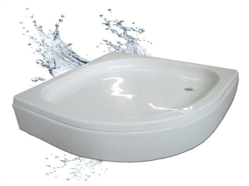 Zuhanytálca, Sanotechnik GRS80 Bora 80x80 íves