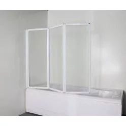 Kádparaván, Sanotechnik E1333W Háromrészes  130x121