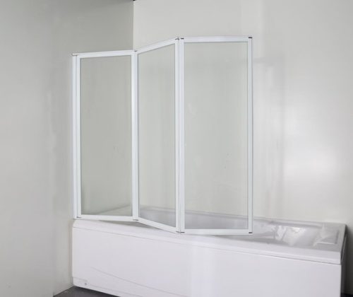 Kádparaván, Sanotechnik E1333W Háromrészes  130x121