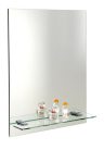 Fürdőszoba tükör, Aqualine APOLLO furattal, 22429