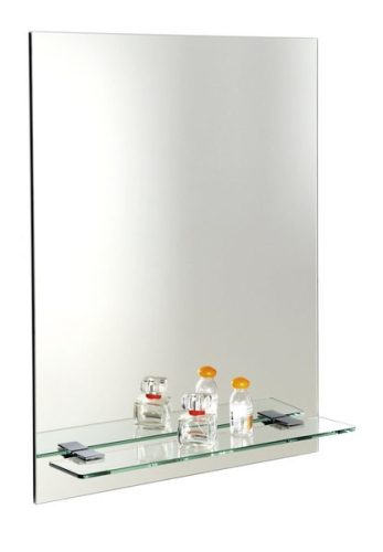 Fürdőszoba tükör, Aqualine APOLLO furattal, 22429