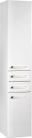 Álló szekrény, AQUALINE VEGA állószekrény 35x184x31cm, fehér: VG185