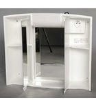 Fürdőszoba tükör, AQUALINE ANGY tükrösszekrény 59x50x15 fehér 541202