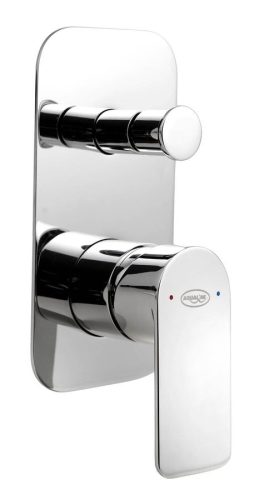 Falba süllyesztett csaptelep, AQUALINE DAPHNE zuhany 2 irányú króm DH942