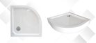 Zuhanytálca, Wellis SMC 80x80x14 íves WC00410