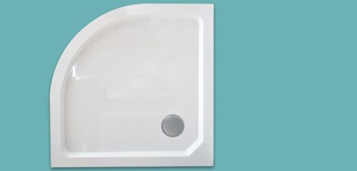 Zuhanytálca, Wellis SMC 80x80x14 íves WC00410