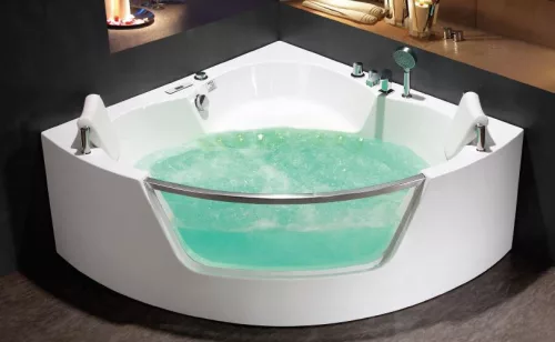 Hidromasszázs kád, Wellis Tivoli  E-Drive Touch Flipper csapteleppel WK00127