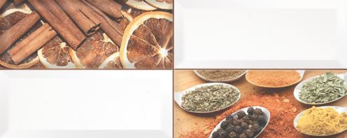 Dekorlap, Zalakerámia Carneval PICCANTE F-53021 20X50X2 ZAL-DPIF53021