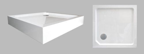 Zuhanytálca, Wellis SMC 90x90x14 szögletes WC00409