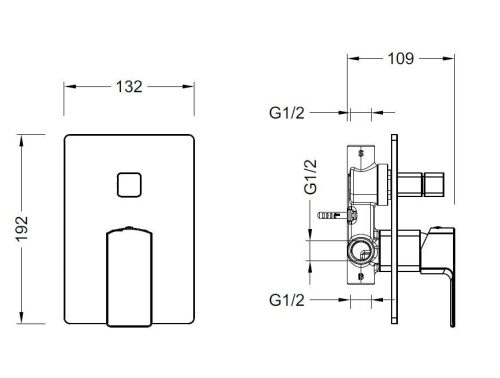Falba süllyesztett csaptelep, Arezzo Springfield kád csaptelep AR-5069