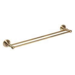  Törölközőtartó, BEMETA RETRO Dupla törölközőtartó, bronz : 144104057 Sapho