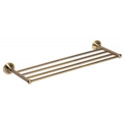   Törölközőtartó, BEMETA RETRO Törölközőtartó polc, bronz : 144102187 Sapho
