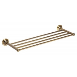 Törölközőtartó, BEMETA RETRO Törölközőtartó polc, bronz : 144102187 Sapho