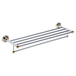   Törölközőtartó, Sapho BEMETA RETRO polc króm arany 144202098