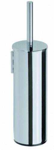 WC-kefe tartó, Sapho BEMETA OMEGA fali/álló fekete kefe króm 102313067