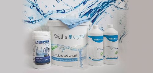 Medence kiegészítő, Wellis Crystal KOMPLETT vegyszercsomag WV00081