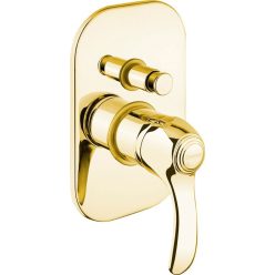   Falba süllyesztett csaptelep, Sapho KIRKÉ csaptelep 2 irányú arany KI42Z