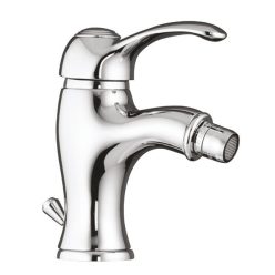   Bidé csaptelep, KIRKÉ bidécsaptelep, lefolyóval, króm : KI03C Sapho