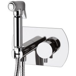   Falba süllyesztett csaptelep, Sapho RHAPSODY csaptelep bidé zuhannyal króm 1209-07