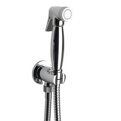   Bidé csaptelep, Sapho REITANO retro zuhany gégecsővel tartóval króm 9101