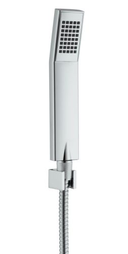 Kézizuhany, kézizuhany szett, 220 mm gégecső, tartó : SET1101 Sapho