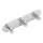 Fogas, Öntapadó triplafogas, inox : 32203 Sapho