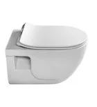 WC, BRILLA Fali WC, RIMLESS, 36,5x53 cm : 100614 Sapho