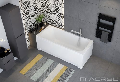 Kád, M-Acryl Mira egyenes 160x70