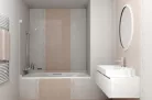 Csempe, Zalakerámia TEXTIL BARNA 25X40 ZAL-ZBD 42066
