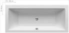 Kád, Ravak FORMY 1 180 x 80 fehér C881000000