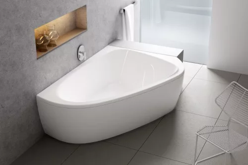 Előlap, Ravak LoveStory II balos fehér CZ75100A00