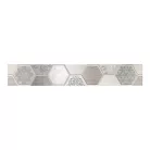 Listello, Arte Pinia Grey list. 7X44