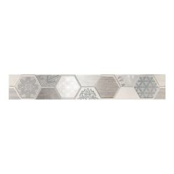 Listello, Arte Pinia Grey list. 7X44
