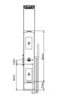 Zuhanypanel, Wellis Mona WZ00090