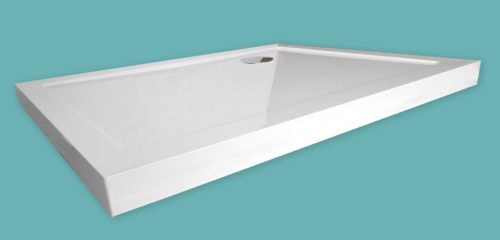 Zuhanytálca, Wellis akril 120x90x14 szögletes magas WC00337