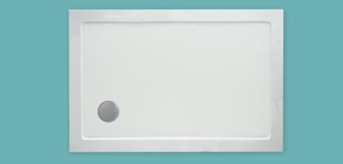 Zuhanytálca, Wellis akril 120x90x14 szögletes magas WC00337