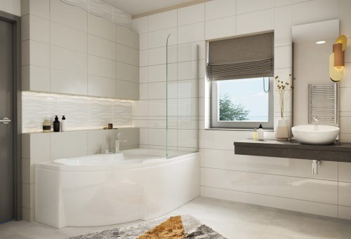 Kád, M-Acryl Azalia 160x105 Jobbos