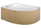 Hidromasszázs kád, M-Acryl Azalia  160x105 Wellness 22 fúvókás elektronikus