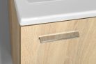 Alsó szekrény, Aqualine Fali 44X50 cm 51046DP platina tölgy jobbos