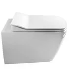 WC, GLANC fali WC, rimless, 37x51, 5 cm : GC321 Sapho