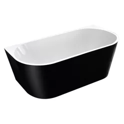 Kád, Wellis Calabria Black 170x80x58cm WK00138