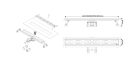 Padlóösszefolyó, Wellis W-Drain Linear 100 WE00098
