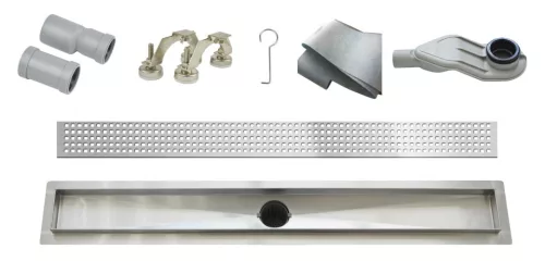 Padlóösszefolyó, Wellis W-Drain Square 60 WE00079