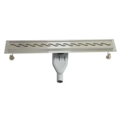 Padlóösszefolyó, Wellis W-Drain Wavy 80 WE00090